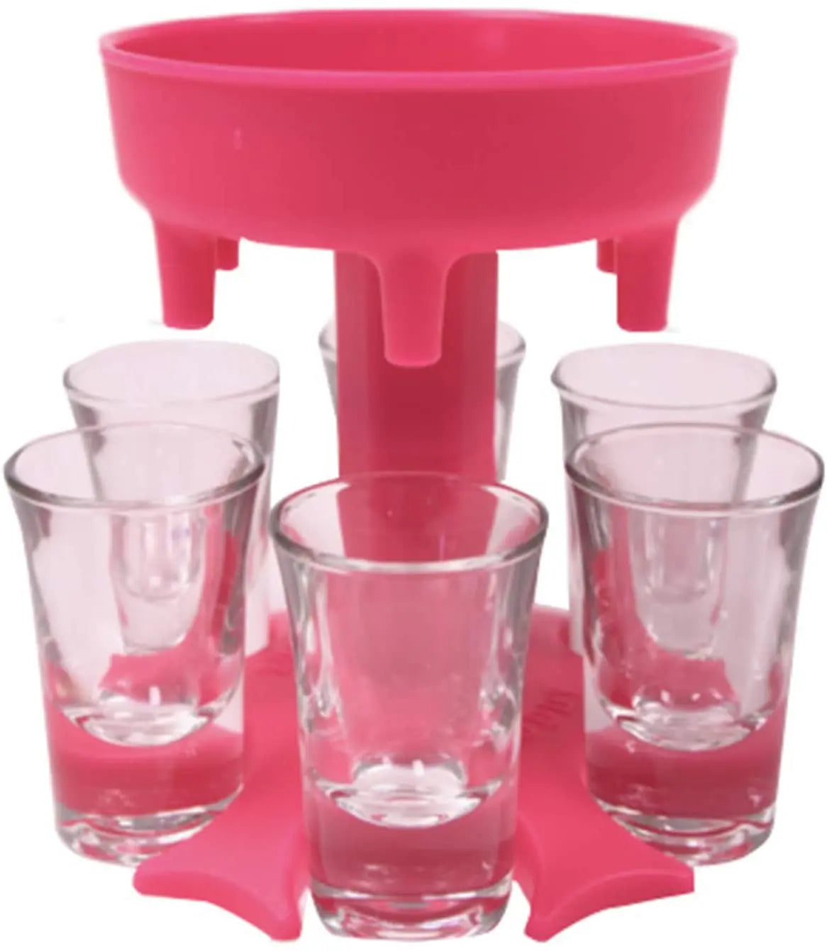 6-Shot Dispenser for Parties: Pour Six Shots at Once