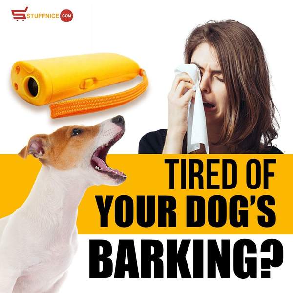 Ultrasonic Bark Control Device for Indoor Dog Training