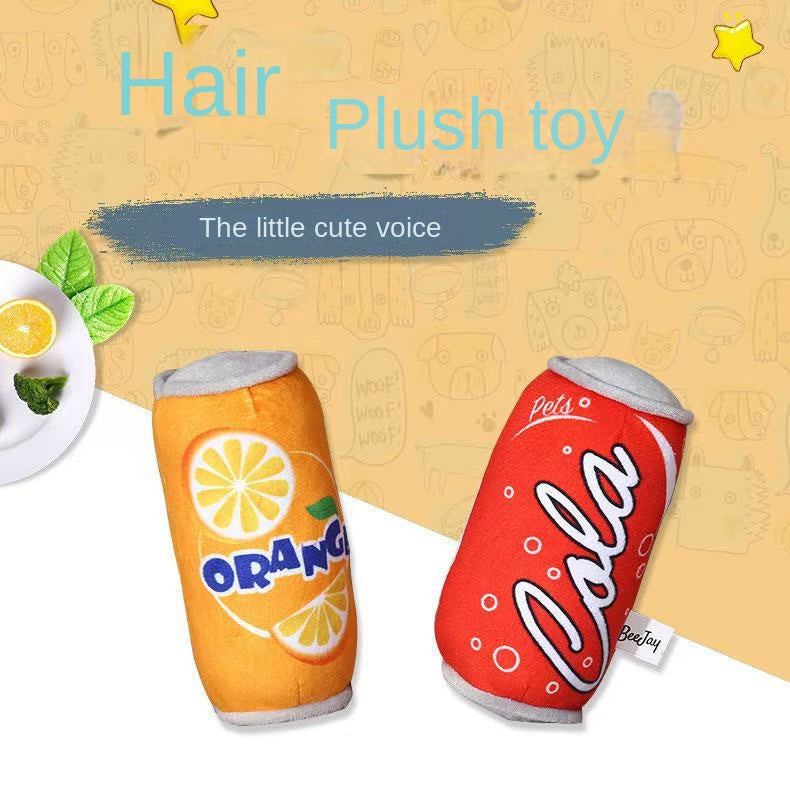 Plush Squeaky Dog Toy for Interactive Chewing and Play