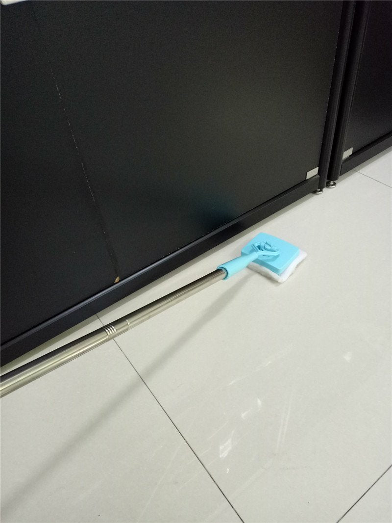 Extendable Baseboard Cleaner with Washable Microfiber Pad