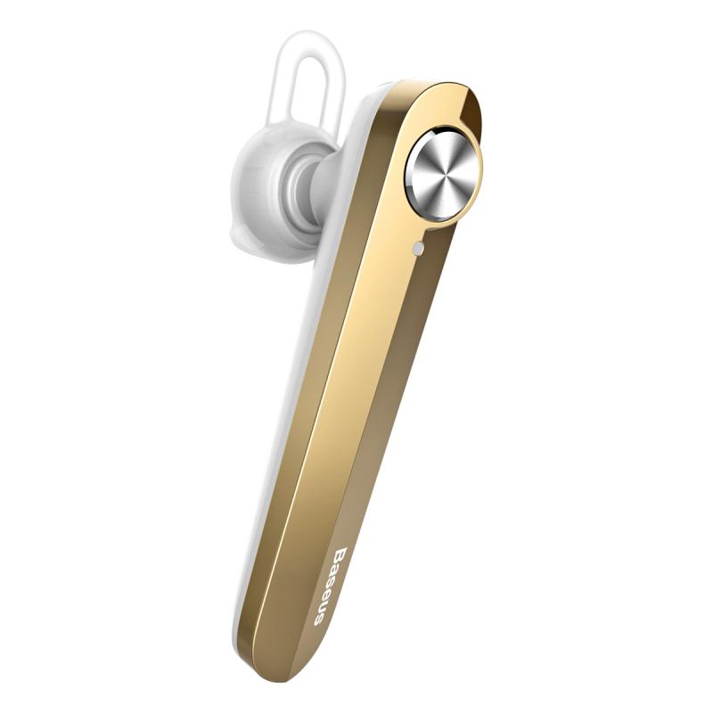 Single-Ear Bluetooth Headset with Noise Reduction for Calls