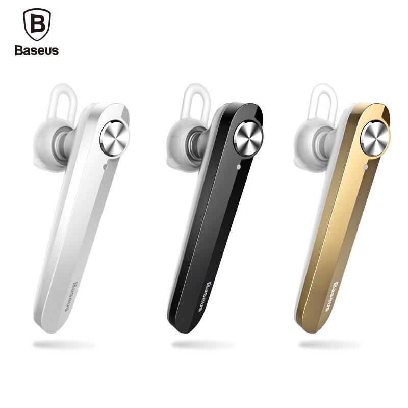 Single-Ear Bluetooth Headset with Noise Reduction for Calls