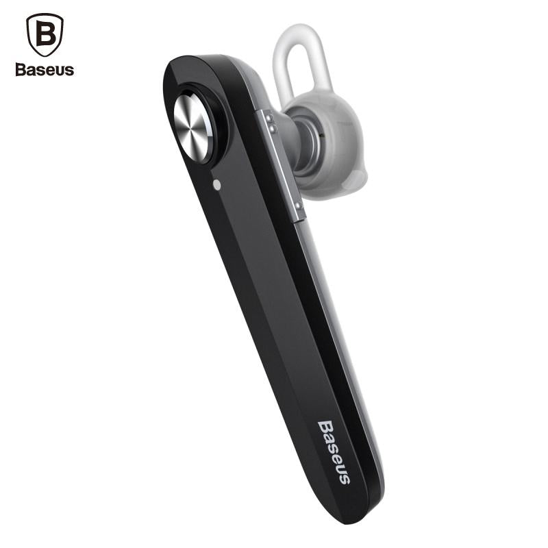 Single-Ear Bluetooth Headset with Noise Reduction for Calls