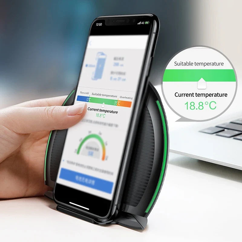 Foldable Qi Wireless Charger 10W Stand and Pad