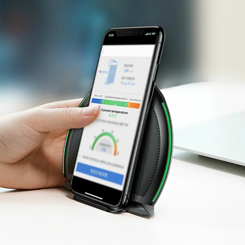 Foldable Qi Wireless Charger 10W Stand and Pad