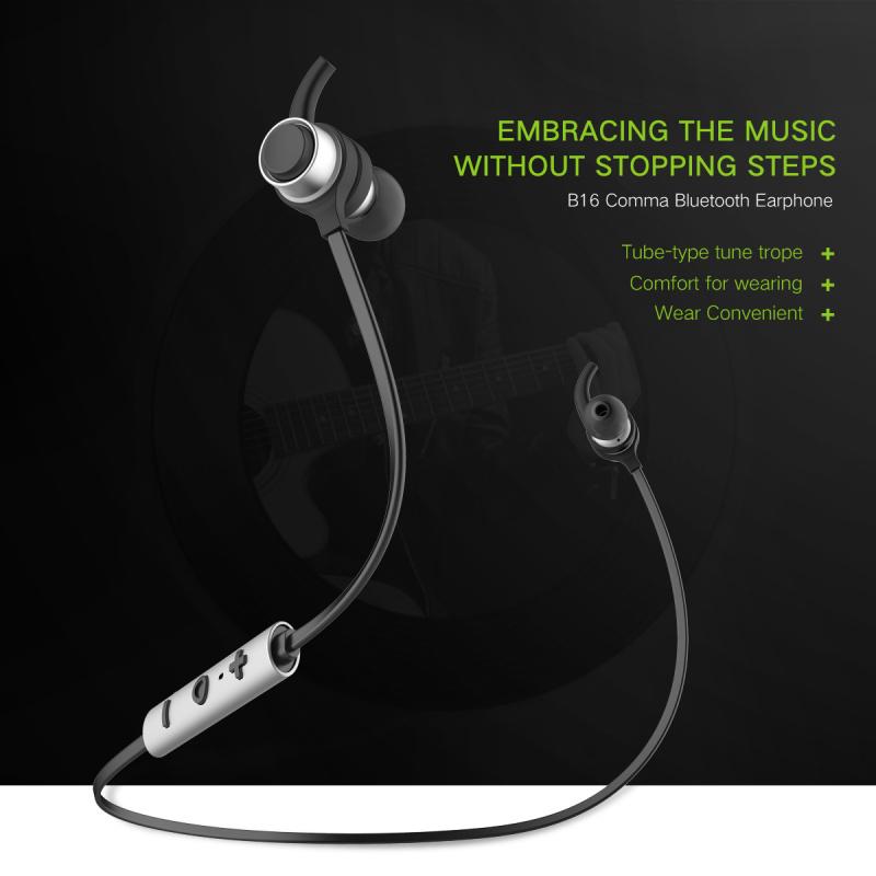 Magnetic Metal Wireless Earphones for Workouts and Runs