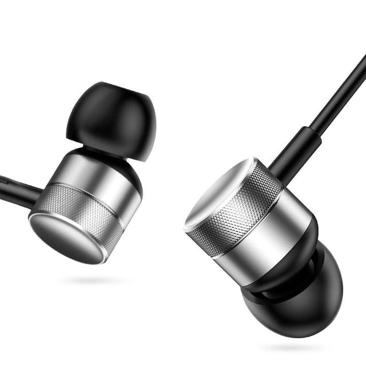 Metal Wired In-Ear Earphones with Deep Bass Sound