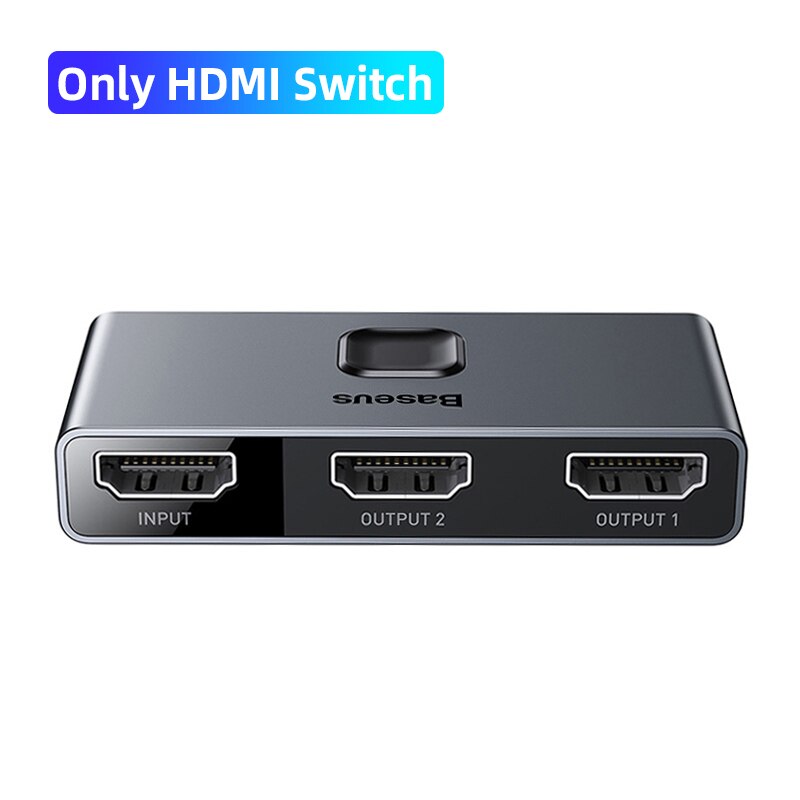 4K Bidirectional HDMI Switch with One-Button Source Select