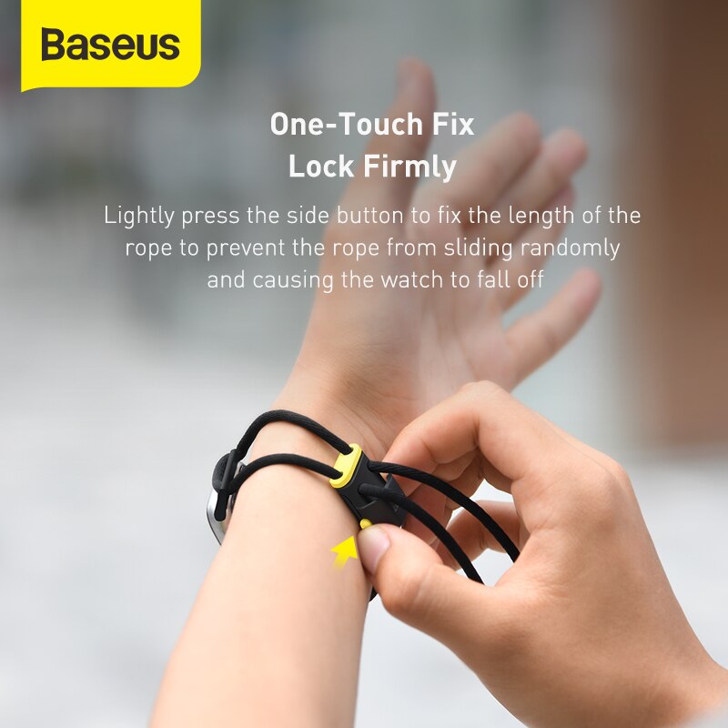 Apple Watch Rope Straps with One-Touch Length Lock