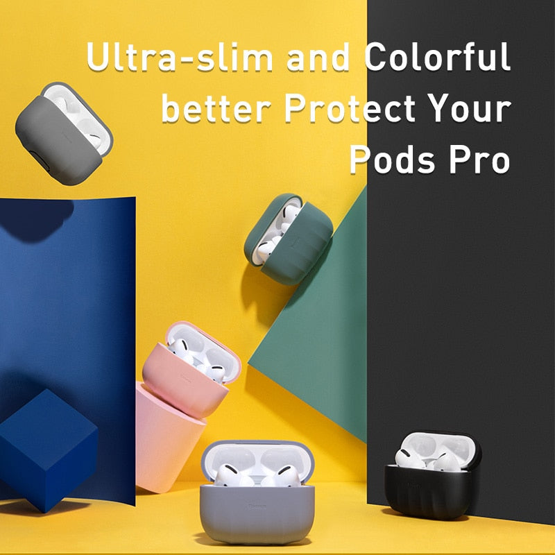AirPods Pro Silicone Case: Slim Non-Slip Protection