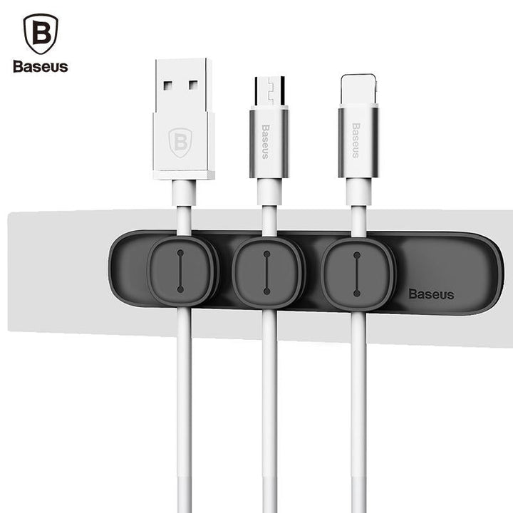 Magnetic Desk Cable Clips That Hold Cords Firmly in Place