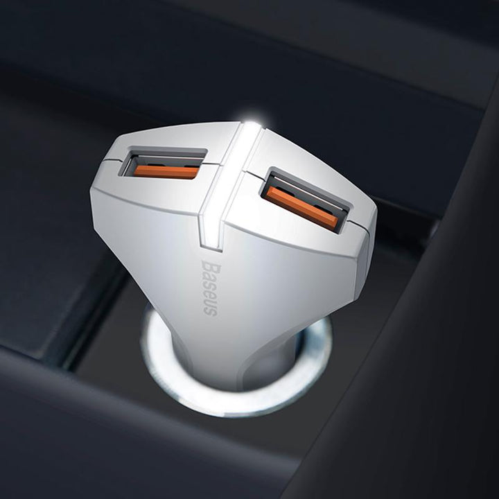 Dual USB Quick Charge 3.0 Car Charger for Long Drives