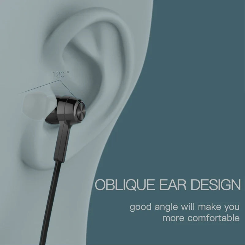Magnetic Neckband Bluetooth Earphones, 200h Standby