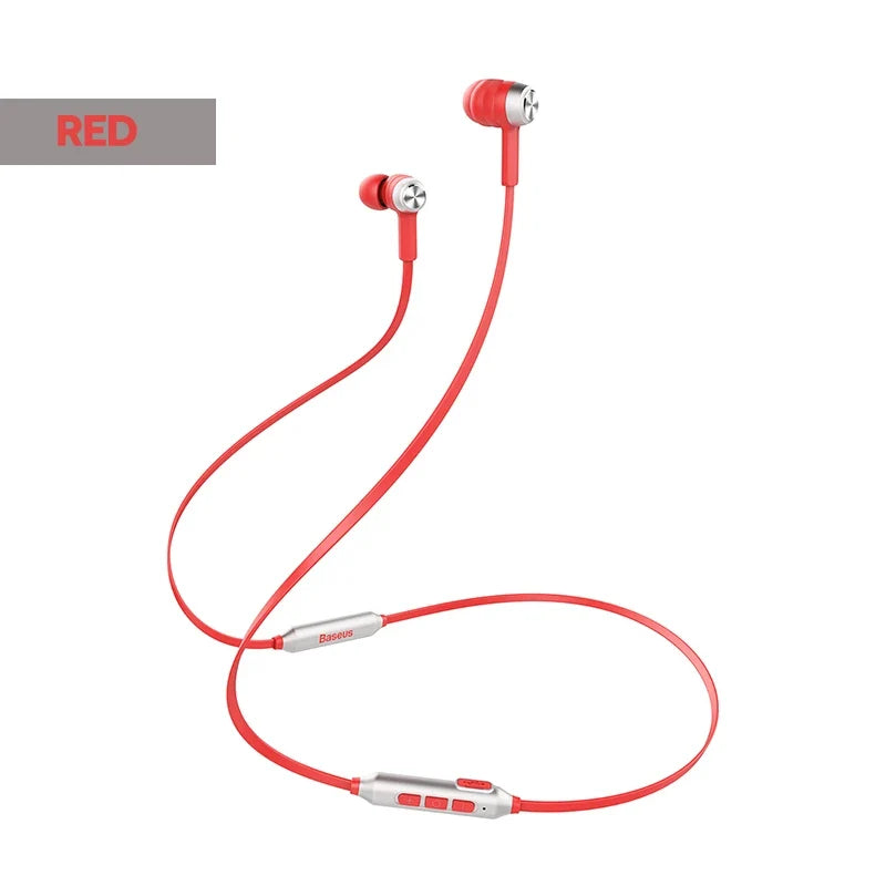 Magnetic Neckband Bluetooth Earphones, 200h Standby