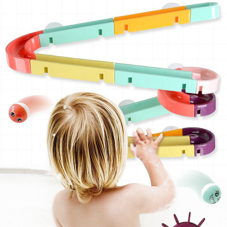 Buildable Baby Bath Track Toys for Engaging Water Play