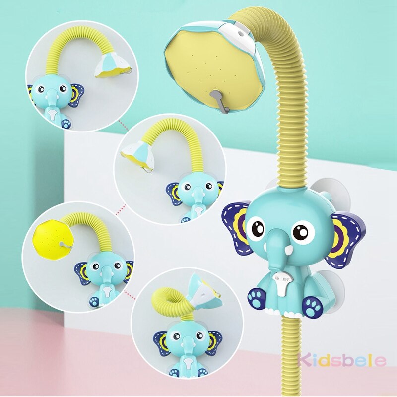 Elephant Bath Toy With Fun Interactive Water Spray
