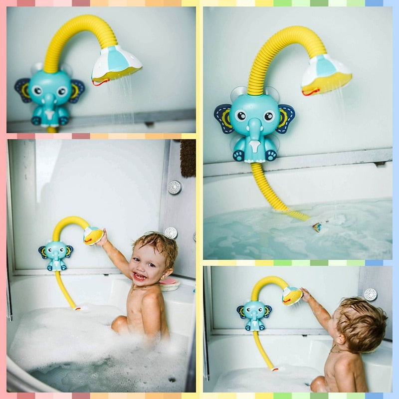 Elephant Bath Toy With Fun Interactive Water Spray