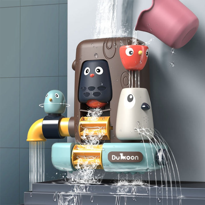 Elephant Bath Toy Set for Interactive Water Play Fun
