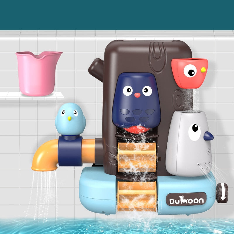 Elephant Bath Toy Set for Interactive Water Play Fun