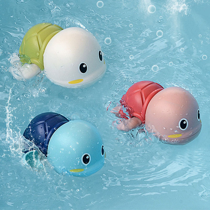 Floating Turtle Bath Toys for Screen-Free Bath Play