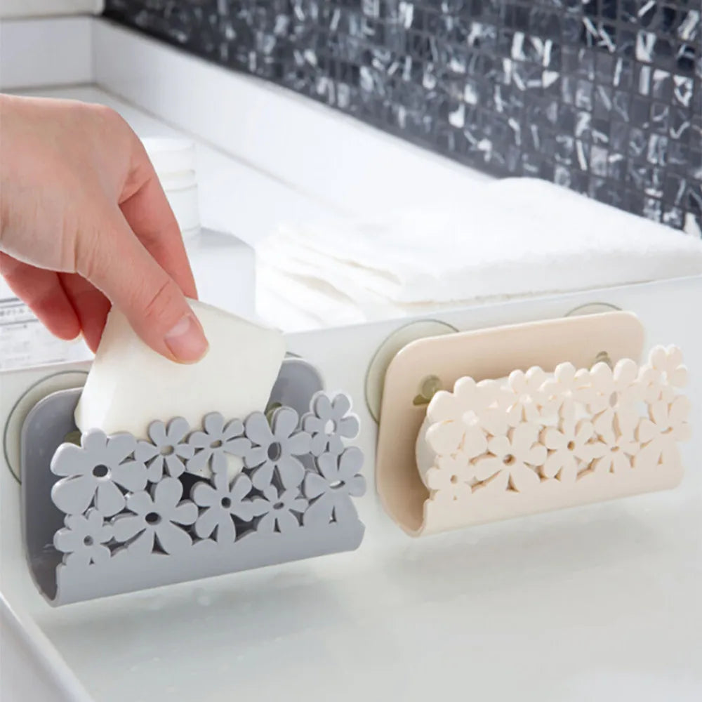Sponge Holder with Suction Cup for Kitchen Sink