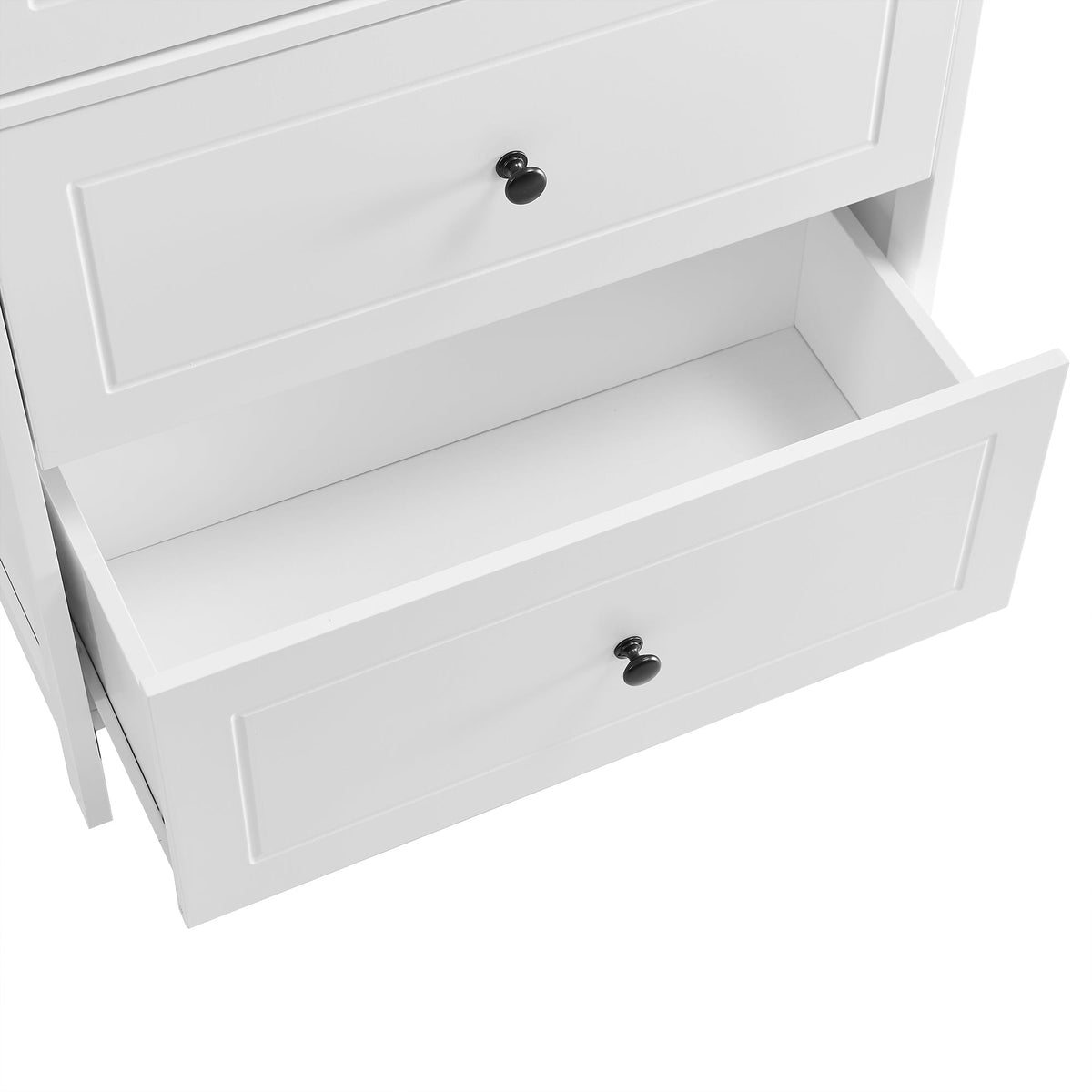 Bathroom Storage Cabinet with Doors, Drawers & Shelf