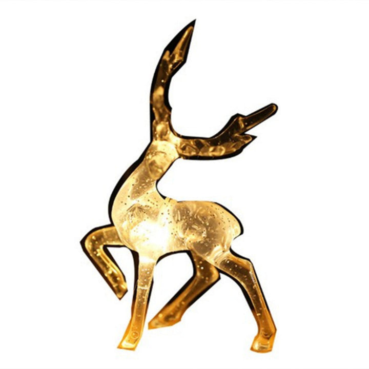 Transparent Sika Deer LED String Light for Windows