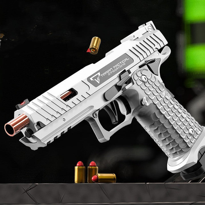 Mechanical Toy Gun for Detailed Tactical Pretend Play