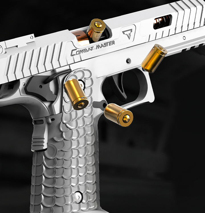 Mechanical Toy Gun for Detailed Tactical Pretend Play