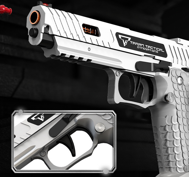 Mechanical Toy Gun for Detailed Tactical Pretend Play
