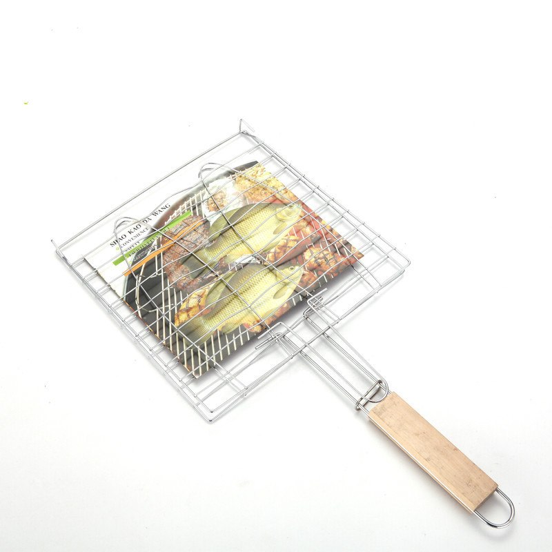 Fish Grilling Basket for Secure, Even BBQ Grilling