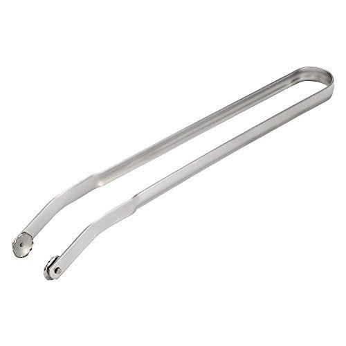BBQ Sausage Tongs That Keep Juices In Stainless Steel