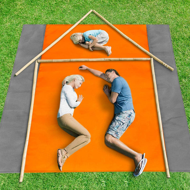 Beach Picnic Blanket, Waterproof Sandproof 200x200cm