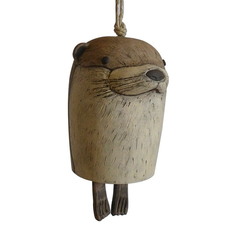 Woodland Animal Wind Chime for Whimsical Garden Decor