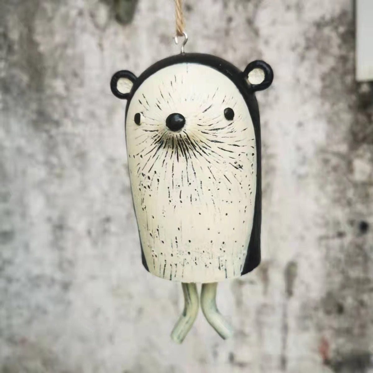 Woodland Animal Wind Chime for Whimsical Garden Decor
