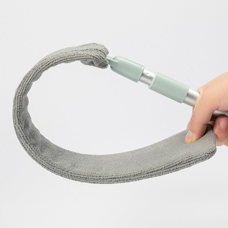 Under Bed Dust Brush With Long Handle & Flexible Head