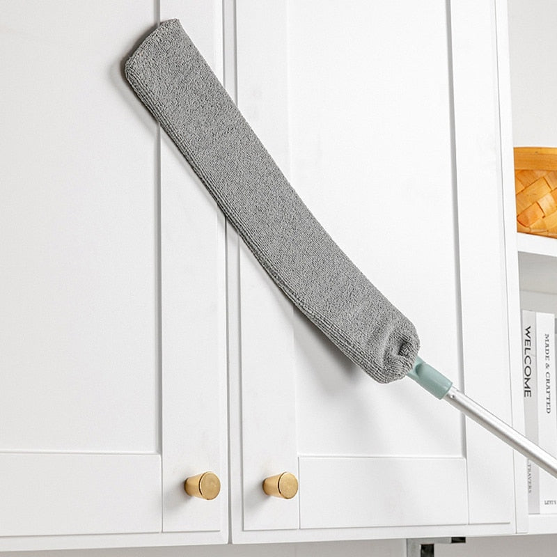 Under Bed Dust Brush With Long Handle & Flexible Head