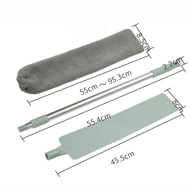 Under Bed Dust Brush With Long Handle & Flexible Head