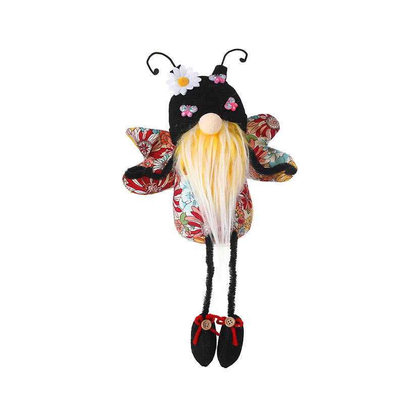 Bee & Butterfly Gnome Ornaments for Cheerful Decor