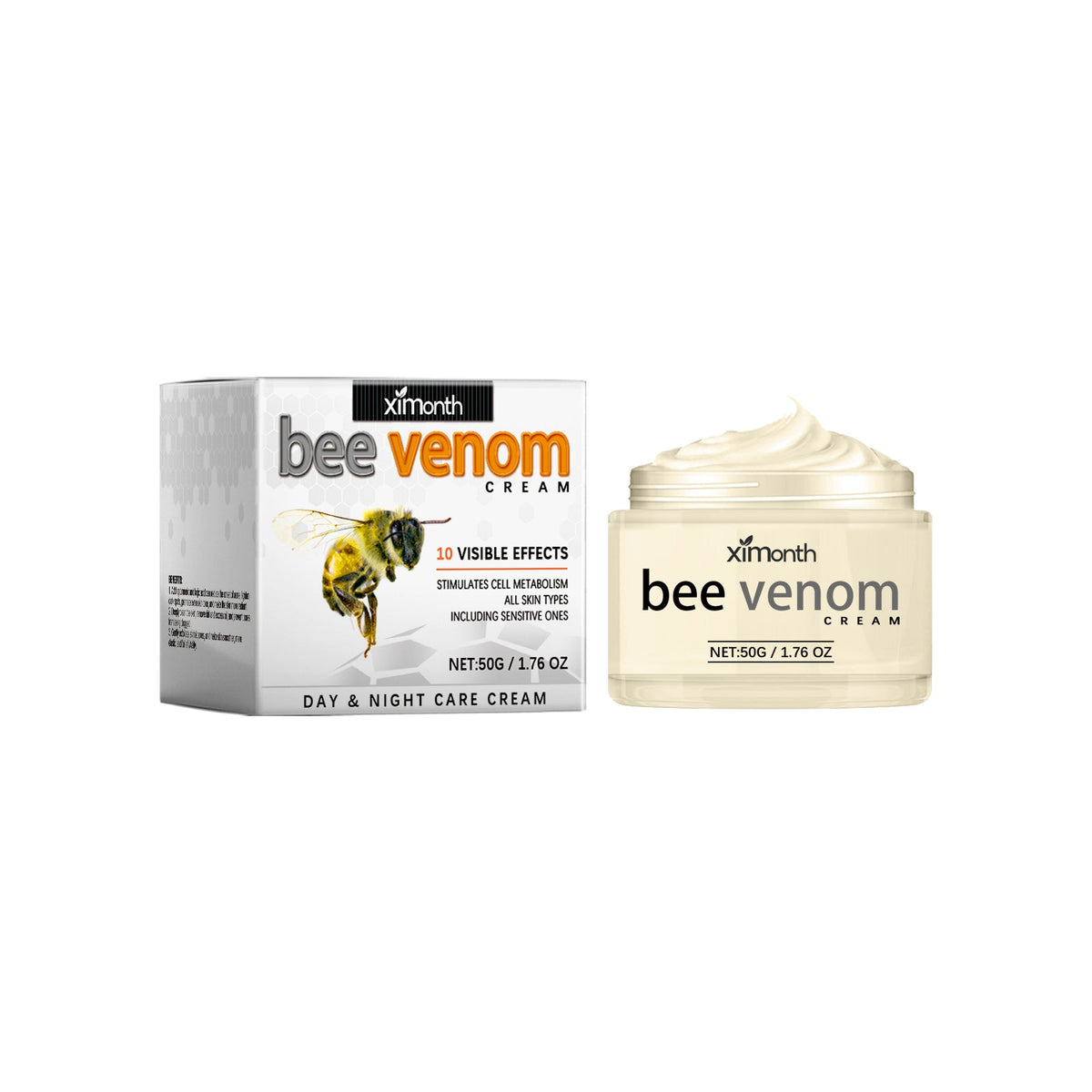 Bee Venom Anti-Wrinkle Face Cream: Hydrate & Lift Lines