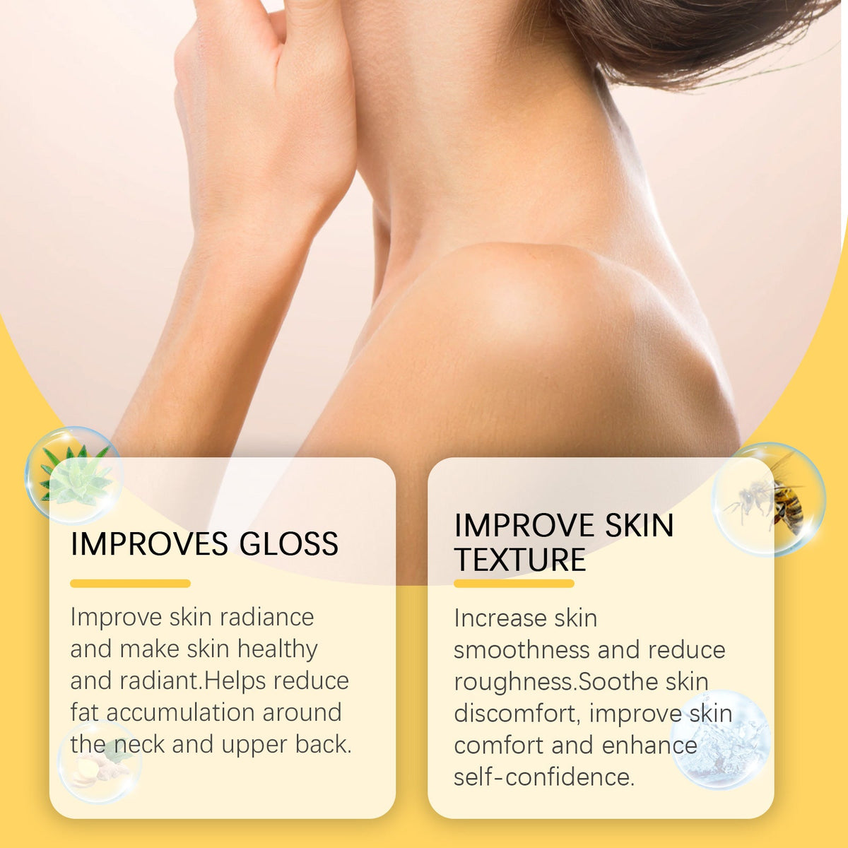 Bee Venom Neck & Upper Back Cream for Soothing Comfort
