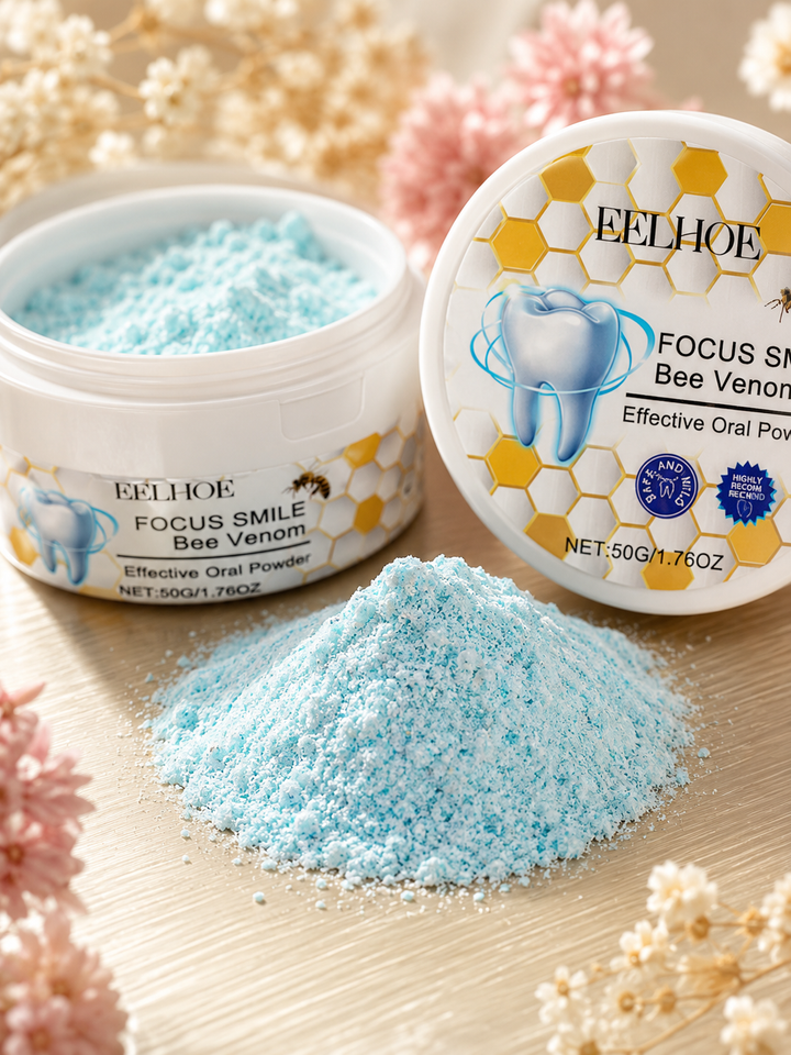 Bee Venom Dental Powder — Gently Brighten & Freshen Teeth