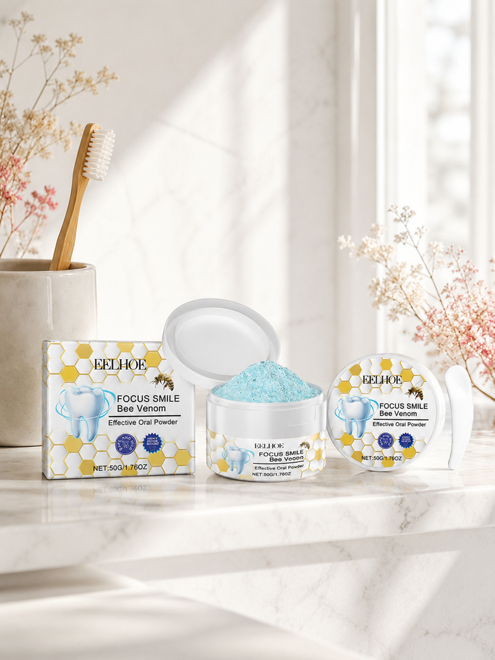 Bee Venom Dental Powder — Gently Brighten & Freshen Teeth