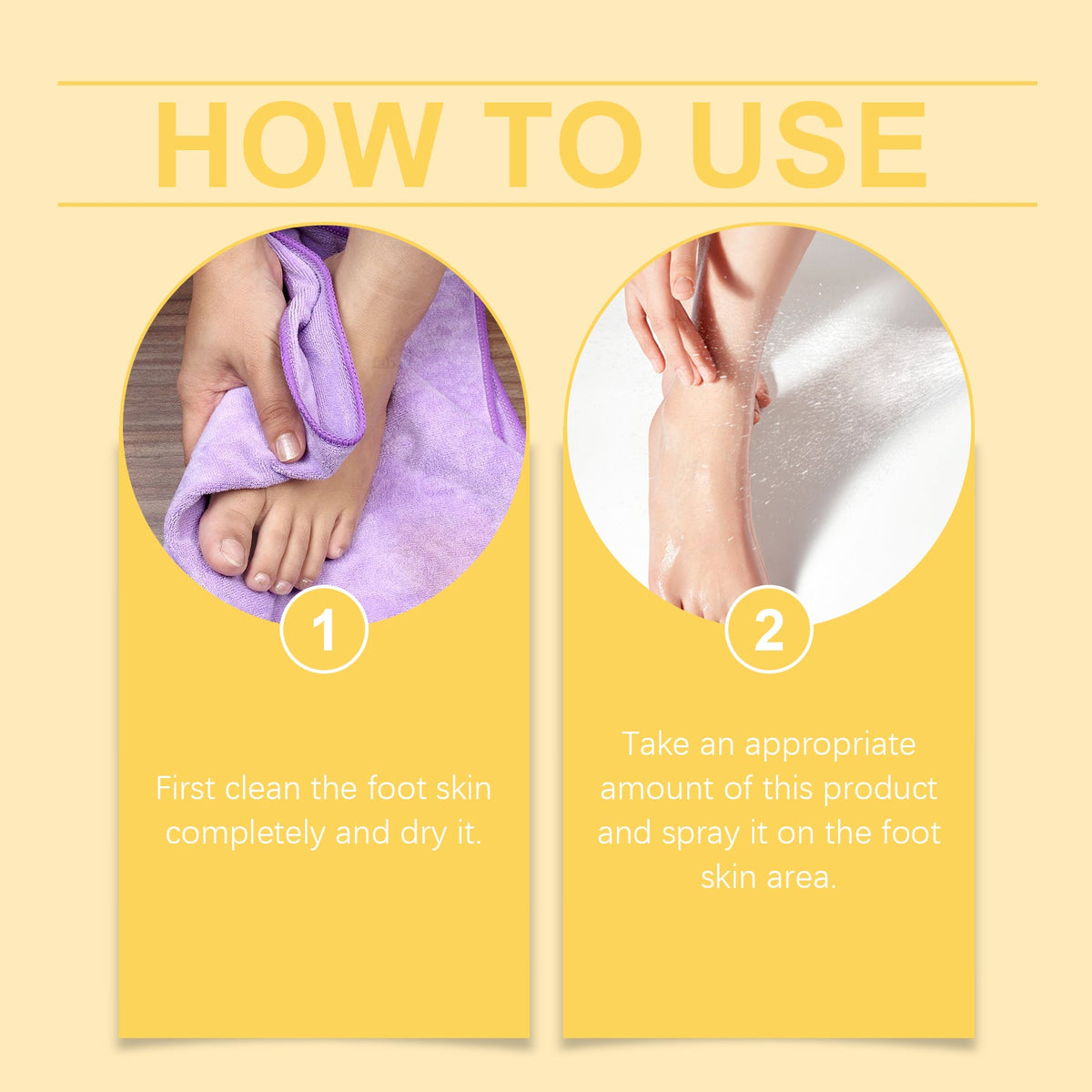 Bee Venom Foot Care Spray for Swollen, Cracked Feet