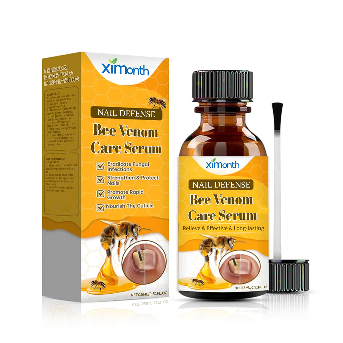 Bee Venom Nail Serum for Fungal and Brittle Nail Care