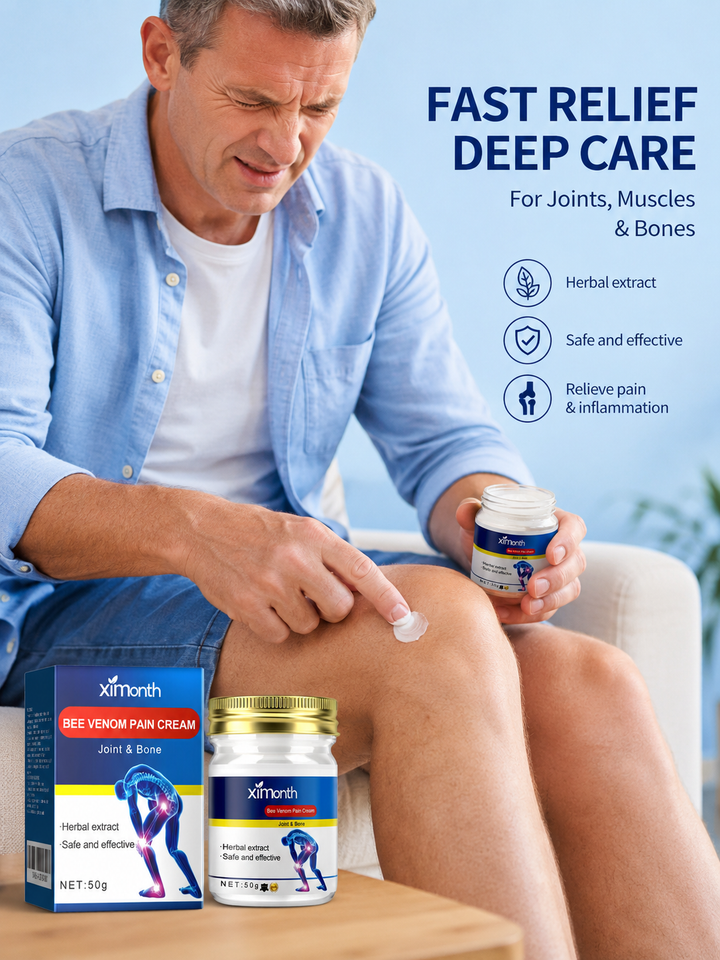 Bee Venom Pain Cream — Fast Joint & Muscle Relief