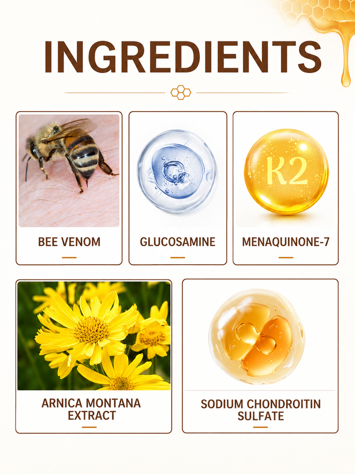 Joint Pain Relief Spray — Natural Bee Venom for Fast Joint