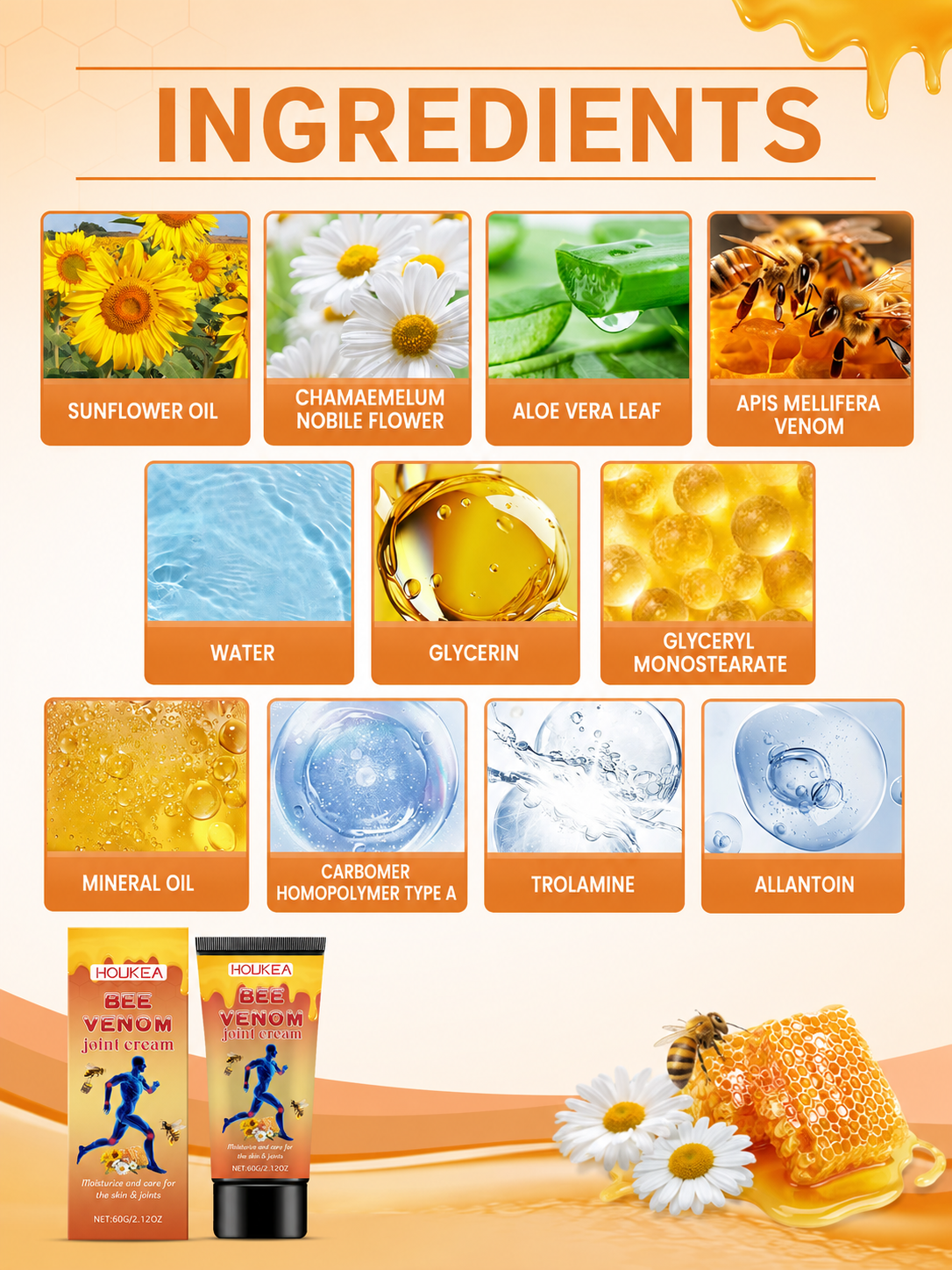 Bee Venom Joint Care Stick — Soothing Moisture for Active Joints