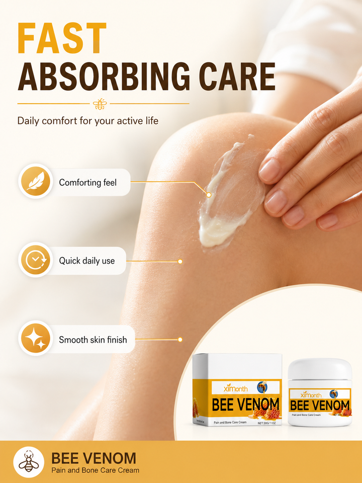 Bee Venom Joint Relief Cream — Fast, Lasting Pain Relief