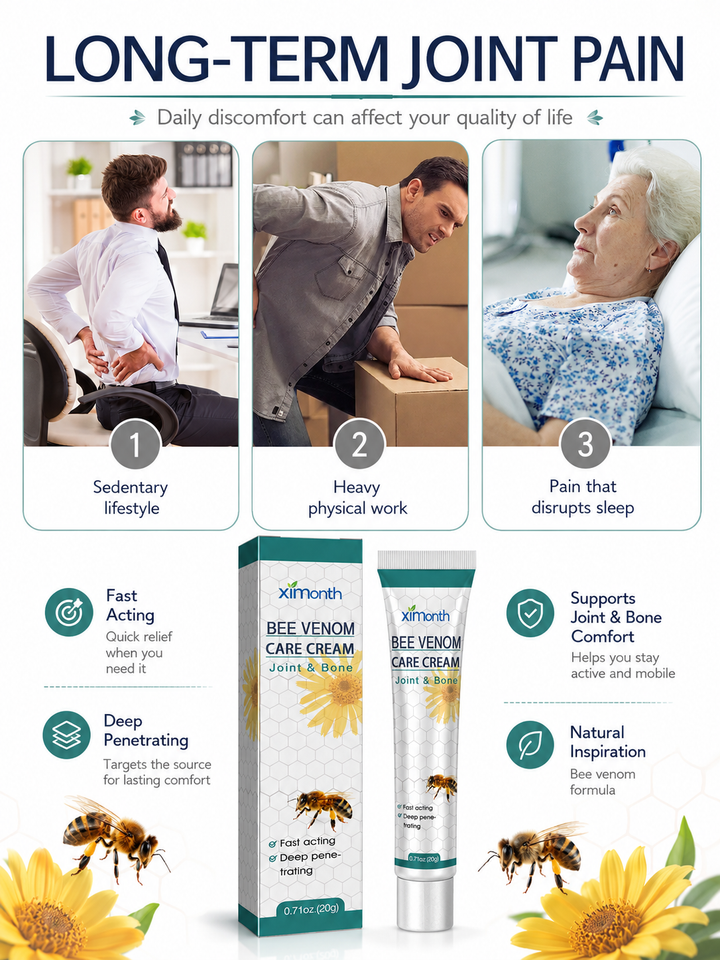 Bee Venom Warming Ointment For Joints